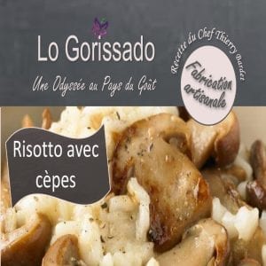 Préparation pour risotto aux cèpes- 267g