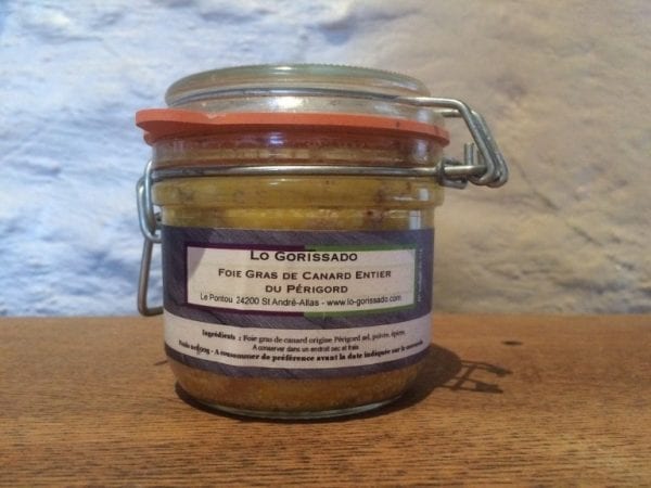 Bocal de foie gras de canard entier IGP- 90g