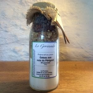 Préparation pour gâteau aux noix maison- 6/8 parts